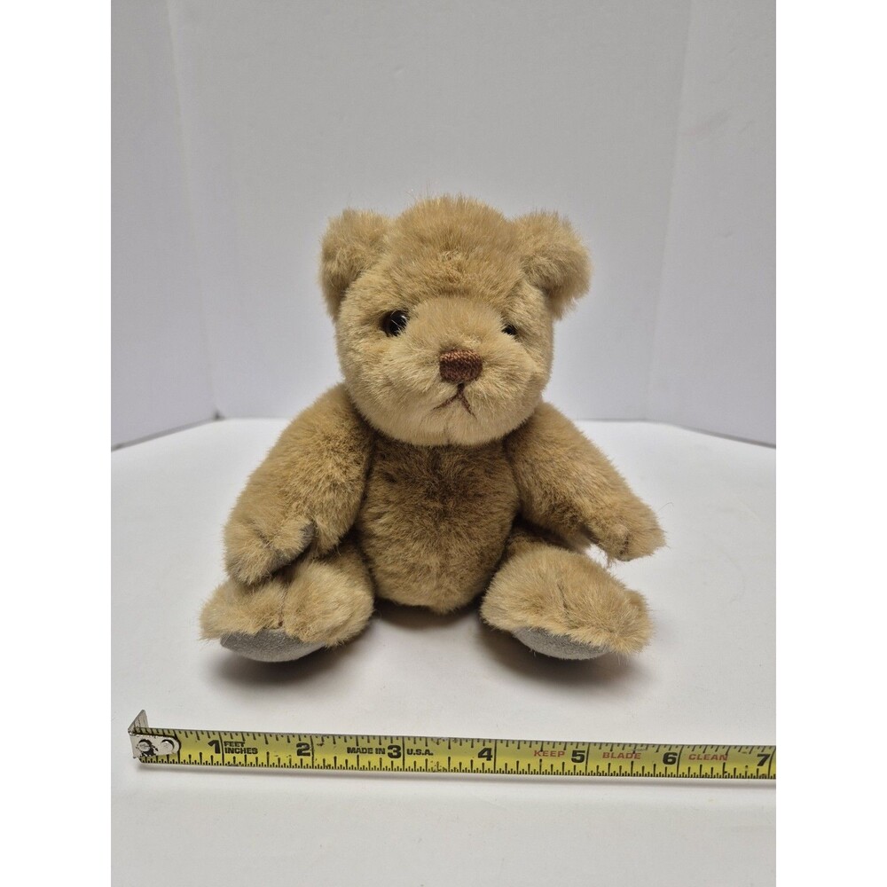 Gund Collectors Classic Vintage Tan Teddy Bear Jointed 1985 Plush